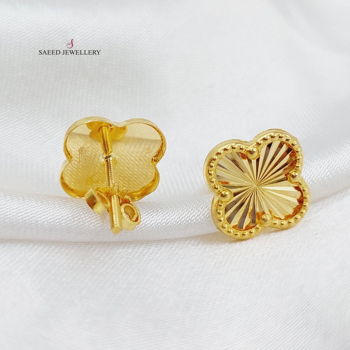 18K Gold Butterfly Earrings by Saeed Jewelry - Image 1