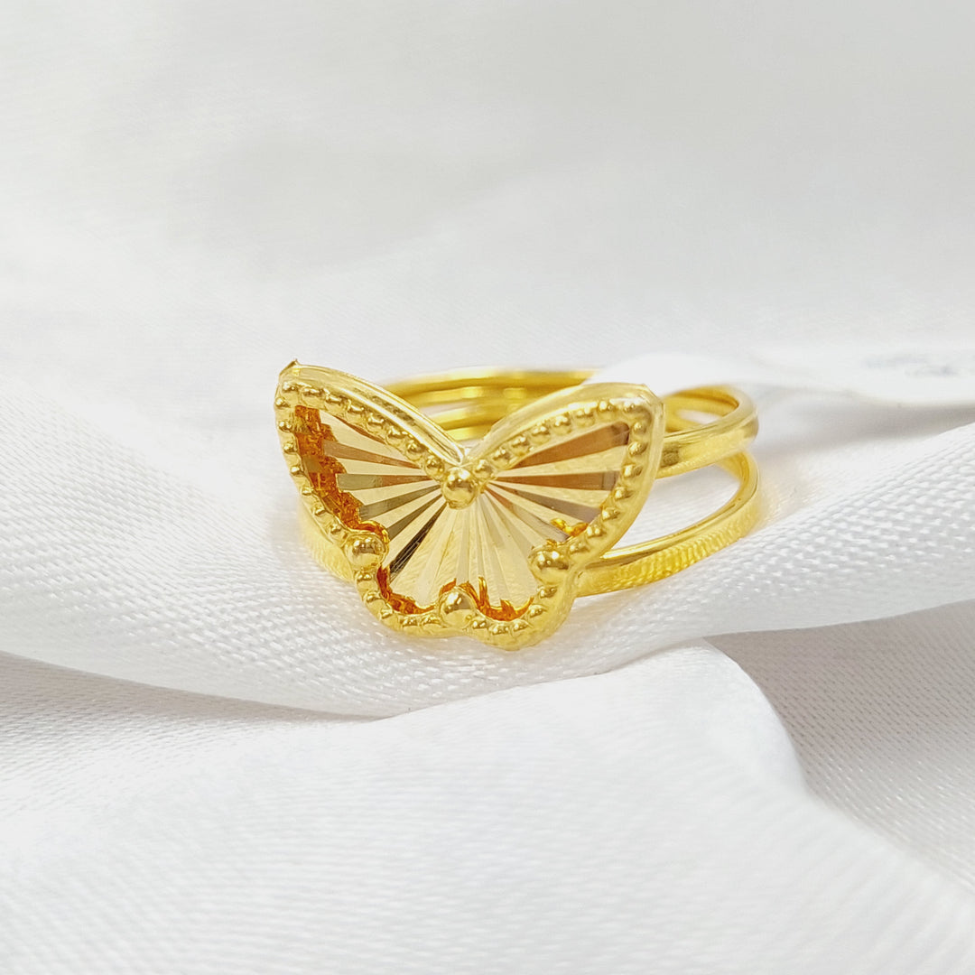 18K Gold Butterfly Ring by Saeed Jewelry - Image 1