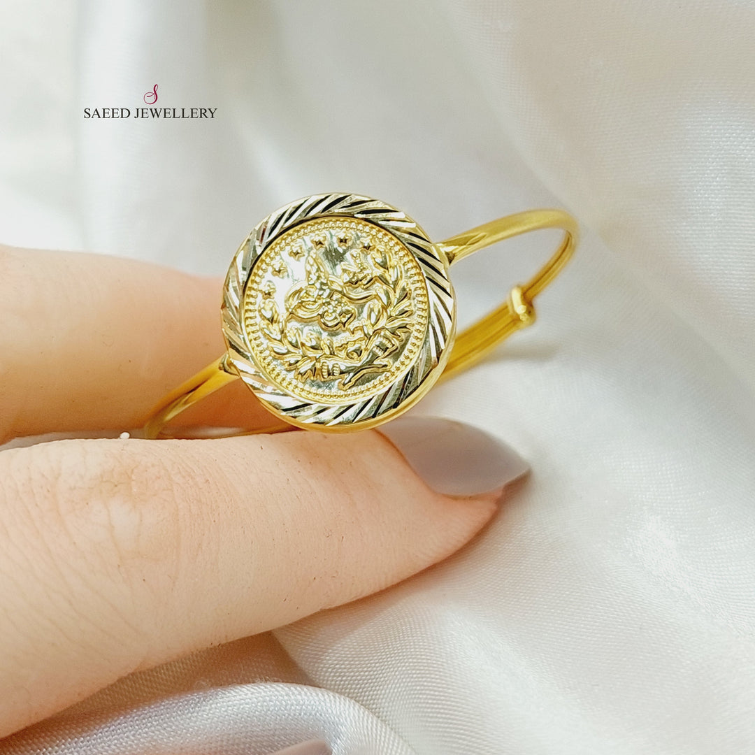 Children's Bracelet  Made Of 18K Yellow Gold by Saeed Jewelry-30759
