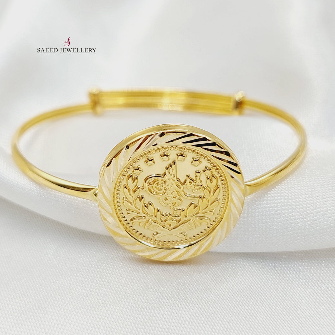 18K Gold Children's Bracelet by Saeed Jewelry - Image 1