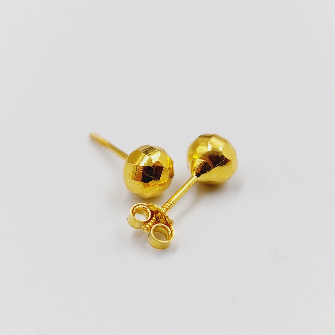 18K Gold Children's Earrings by Saeed Jewelry - Image 4