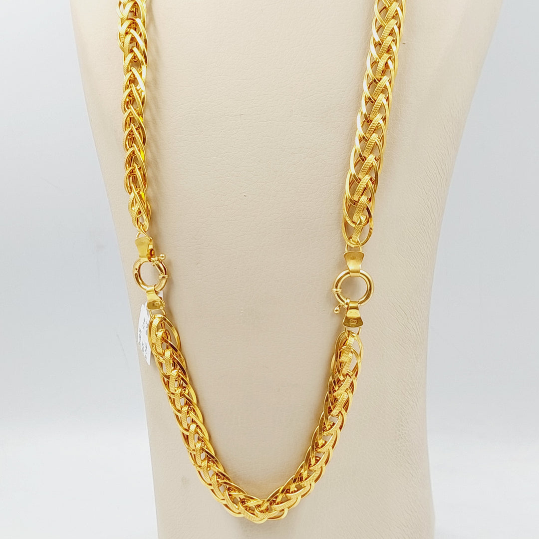 Cuban Links Set  Made Of 21K Yellow Gold by Saeed Jewelry-29016