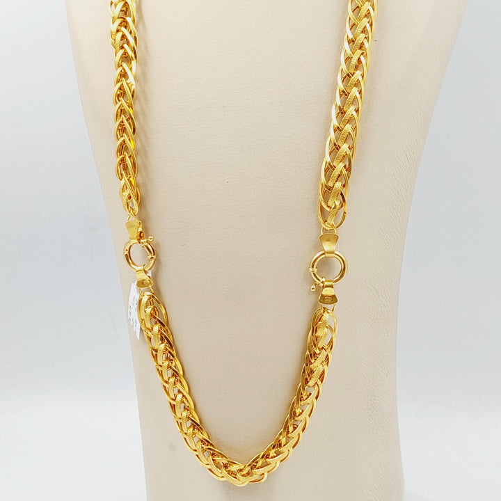 Cuban Links Set  Made Of 21K Yellow Gold by Saeed Jewelry-29016