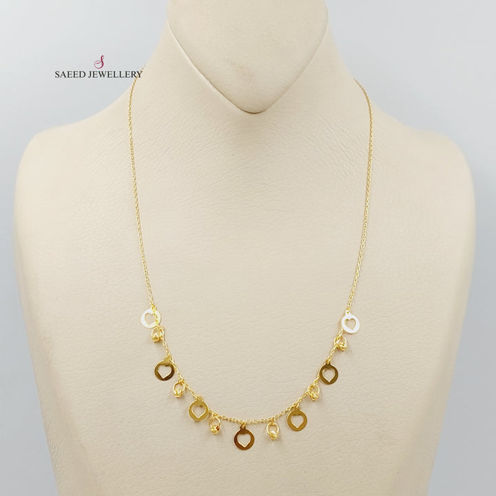 21K Gold Dandash Necklace by Saeed Jewelry - Image 1