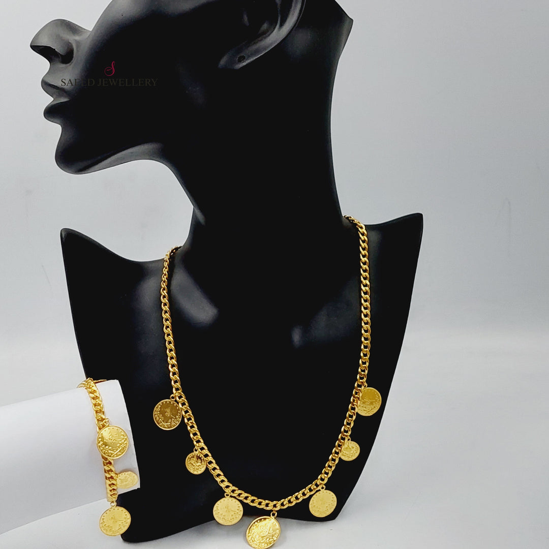 21K Gold Dandash Set by Saeed Jewelry - Image 7