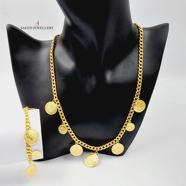 21K Gold Dandash Set by Saeed Jewelry - Image 11