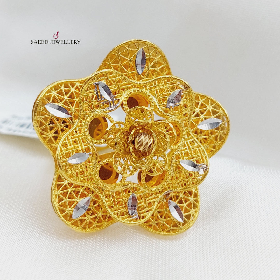 Default Title Turkish Ring. Made of Default Title Yellow Gold by Saeed Jewelry-10260