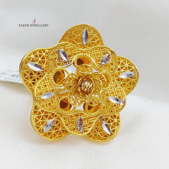 Default Title Turkish Ring. Made of Default Title Yellow Gold by Saeed Jewelry-10260