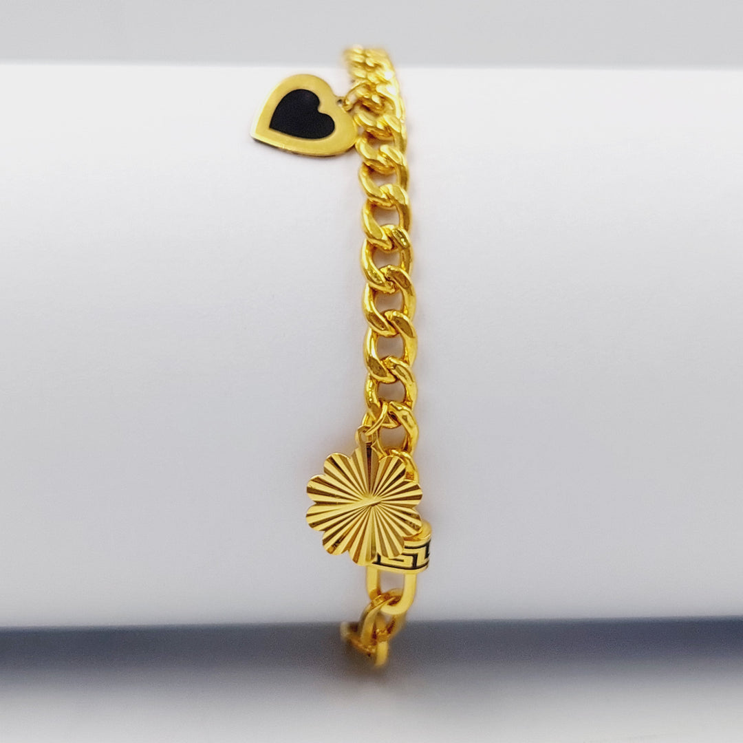 Deluxe Joy Bracelet  Made Of 21K Yellow Gold by Saeed Jewelry-28912