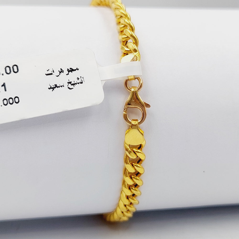 21K Gold Enameled Balls Bracelet by Saeed Jewelry - Image 2