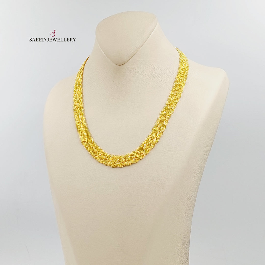 Fancy Necklace  Made Of 21K Yellow Gold by Saeed Jewelry-30184