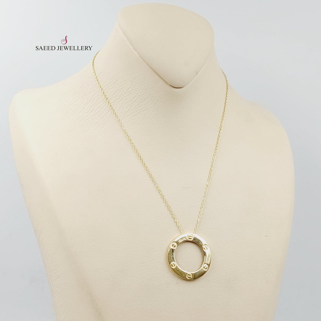 Figaro Necklace  Made Of 18K Yellow Gold by Saeed Jewelry-29393