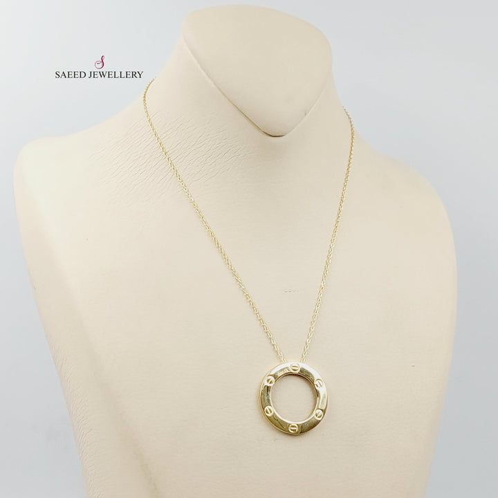 Figaro Necklace  Made Of 18K Yellow Gold by Saeed Jewelry-29393