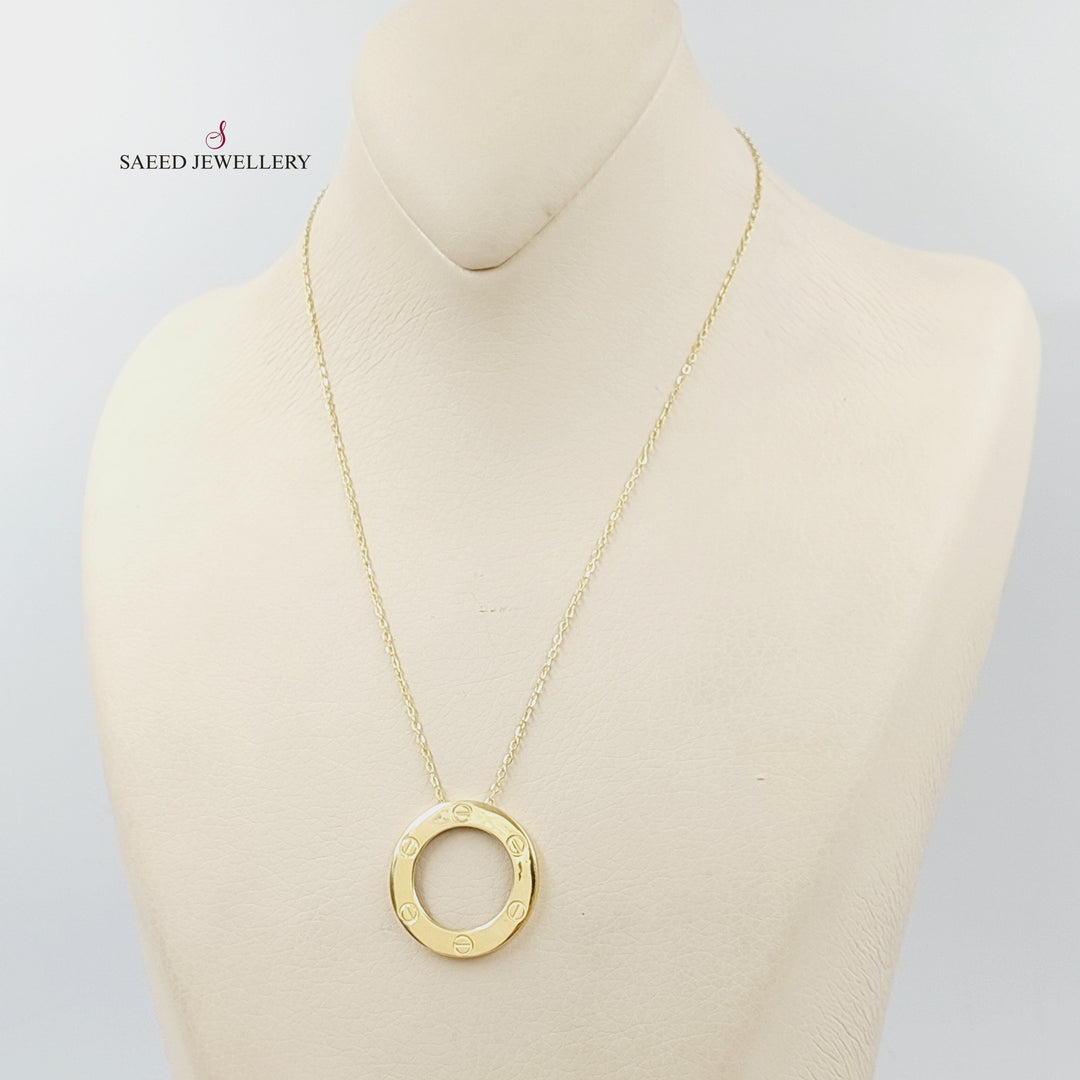 18K Gold Figaro Necklace by Saeed Jewelry - Image 1