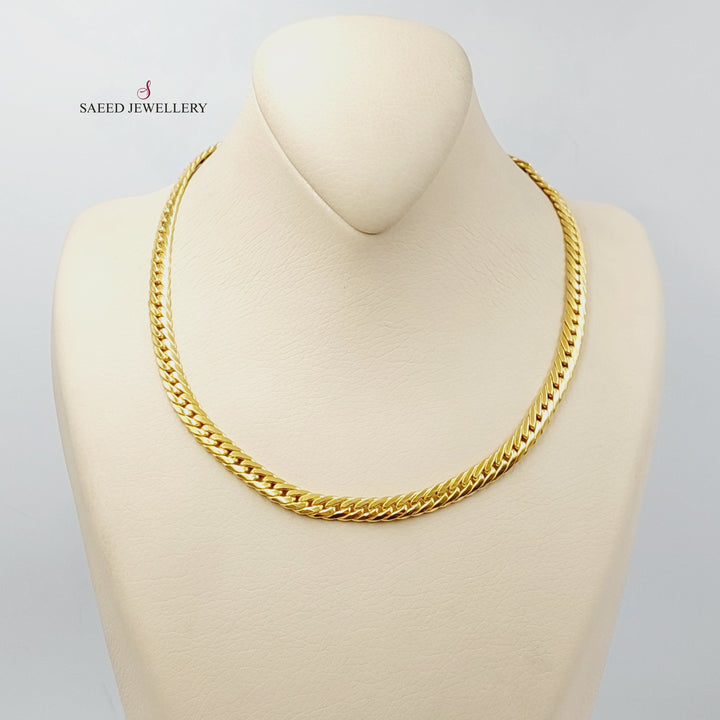 21K Gold Snake Necklace by Saeed Jewelry - Image 1