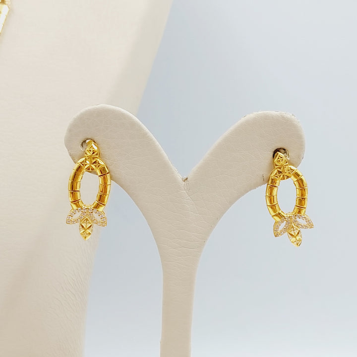 21K Gold Four Pieces Snake Set by Saeed Jewelry - Image 4