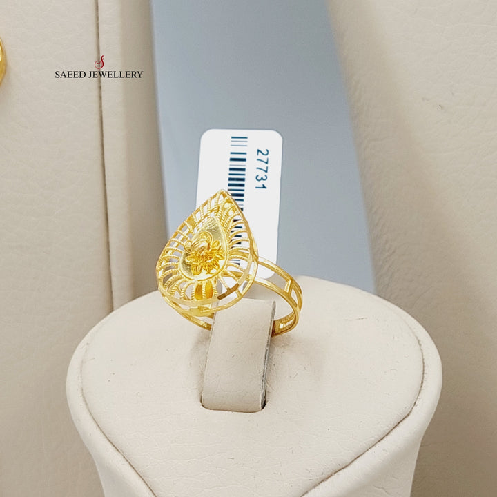 Four Pieces Spike Set Made Of 21K Yellow Gold by Saeed Jewelry-27731