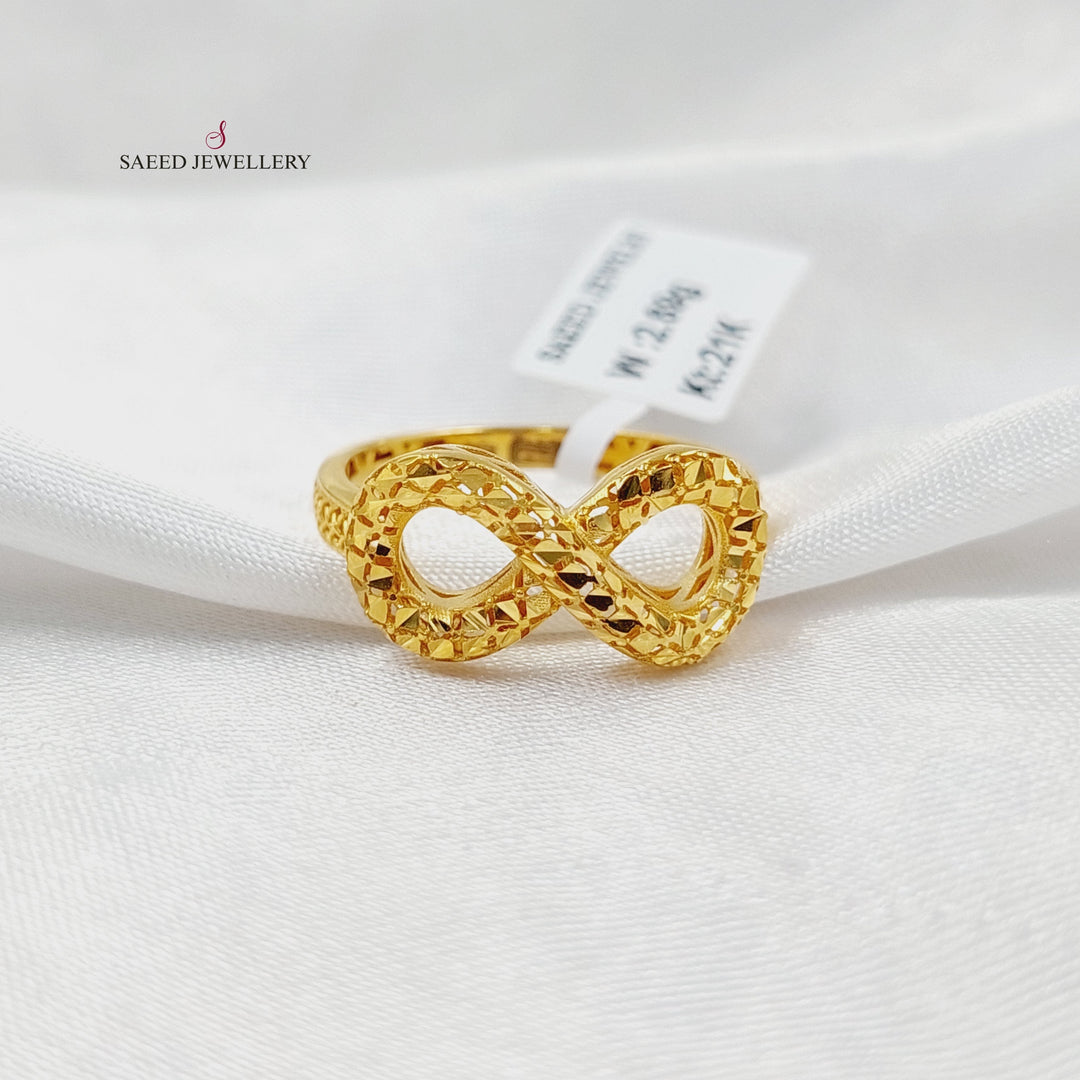 21K Gold Infinite Ring by Saeed Jewelry - Image 1