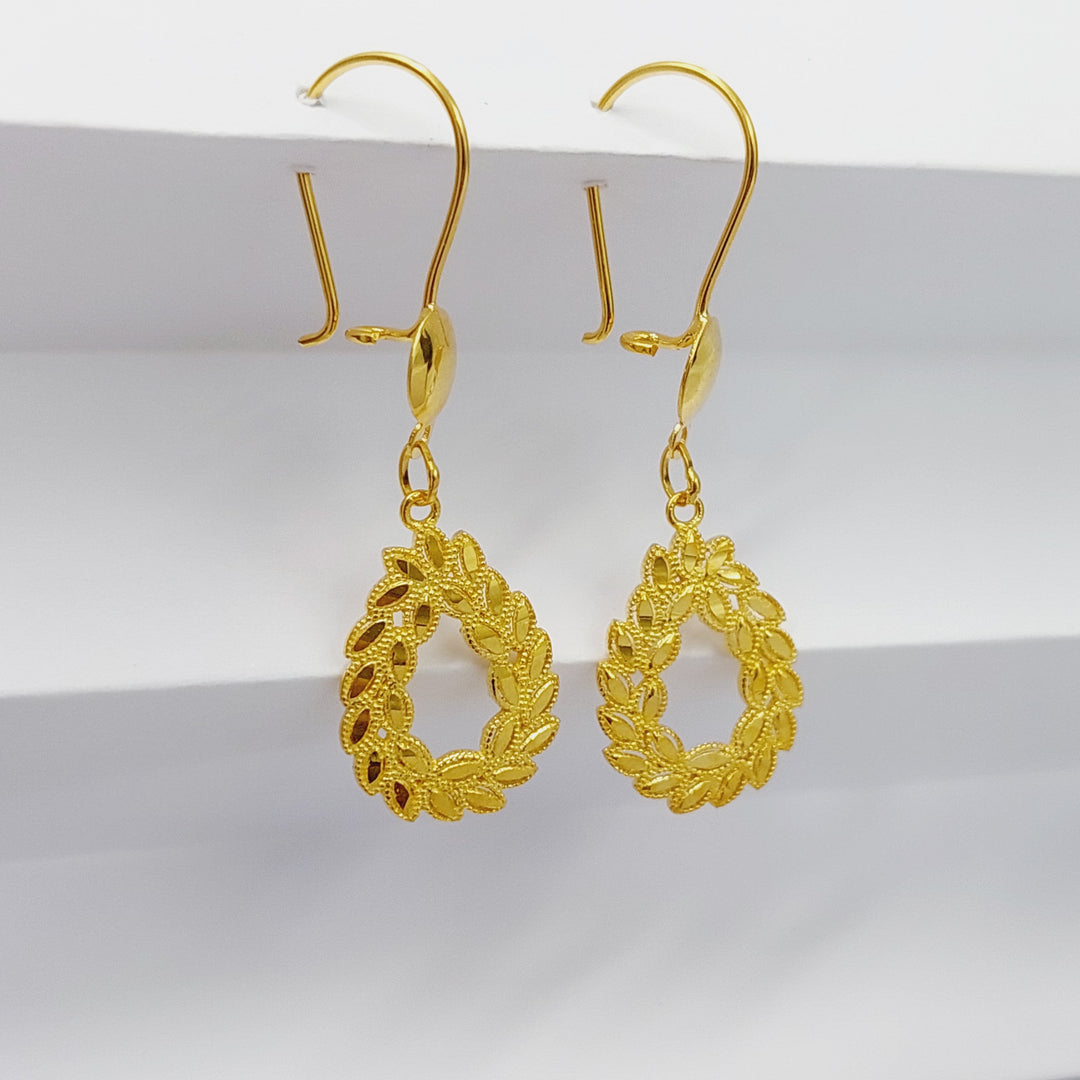 Leaf Earrings Made Of 18K Yellow Gold
<br><br> by Saeed Jewelry-29342