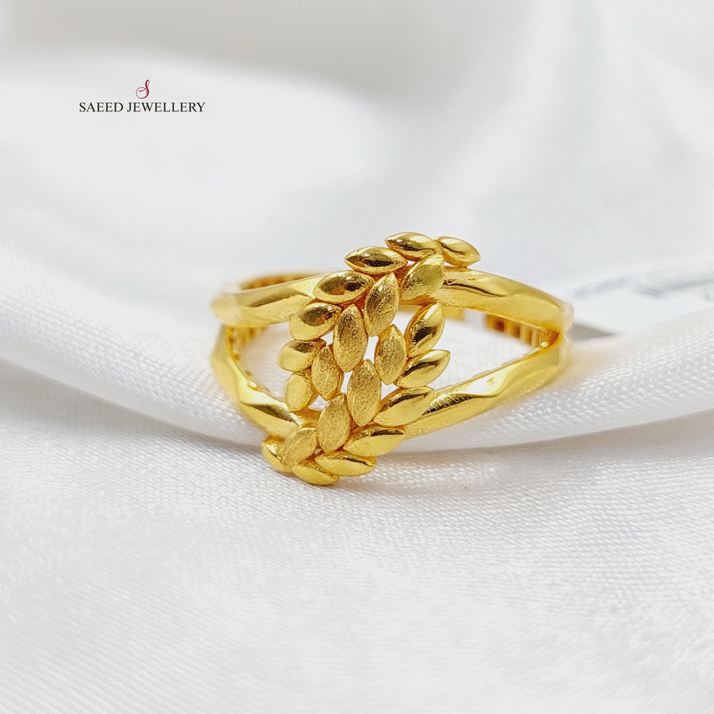 21K Gold Spike Ring by Saeed Jewelry - Image 2