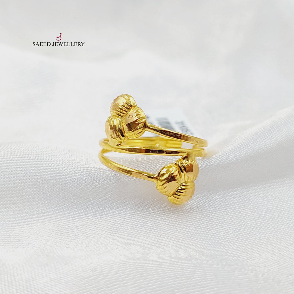 21K Gold Light Ring by Saeed Jewelry - Image 2
