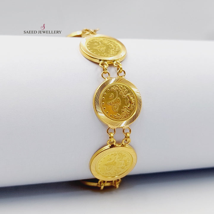 Lirat Rashadi Bracelet  Made Of 21K Yellow Gold by Saeed Jewelry-29496