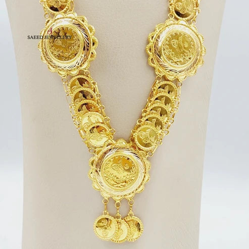 Lirat Rashadi Necklace  Made Of 21K Yellow Gold by Saeed Jewelry-29427