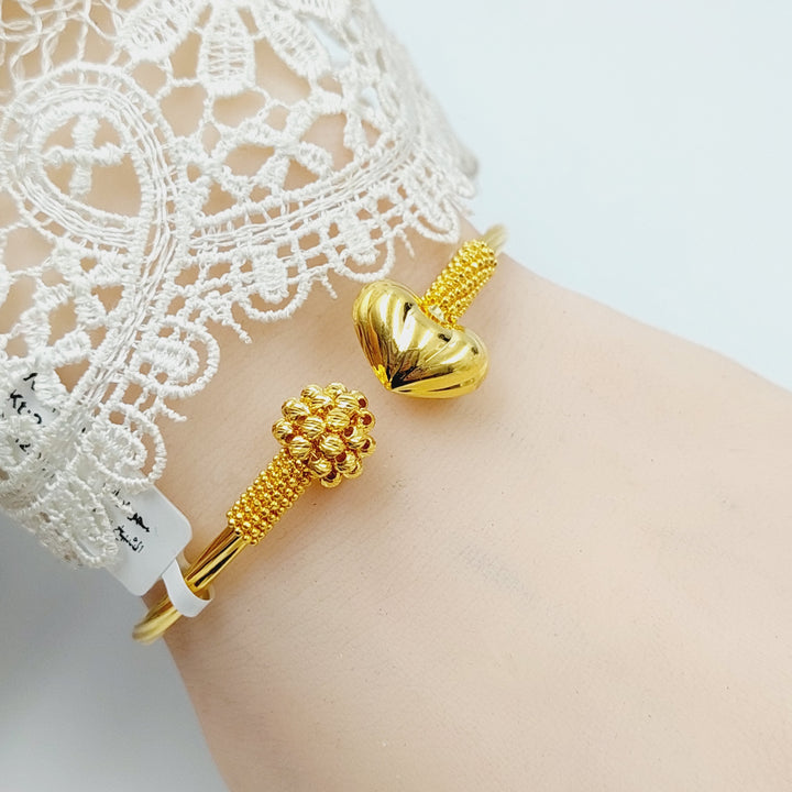 Luxury Jessica Bracelet Made Of 21K Yellow Gold by Saeed Jewelry-28454