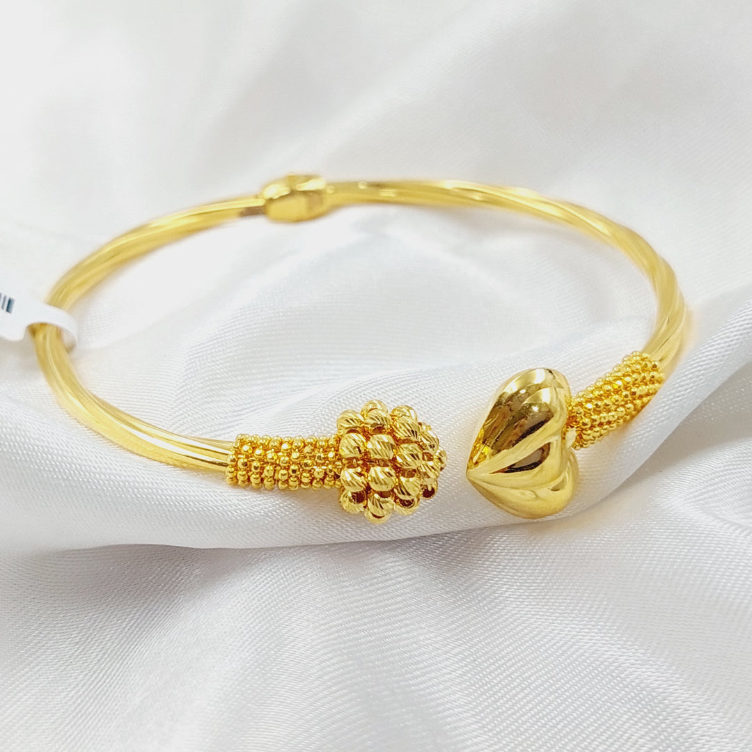 Luxury Jessica Bracelet Made Of 21K Yellow Gold by Saeed Jewelry-28454