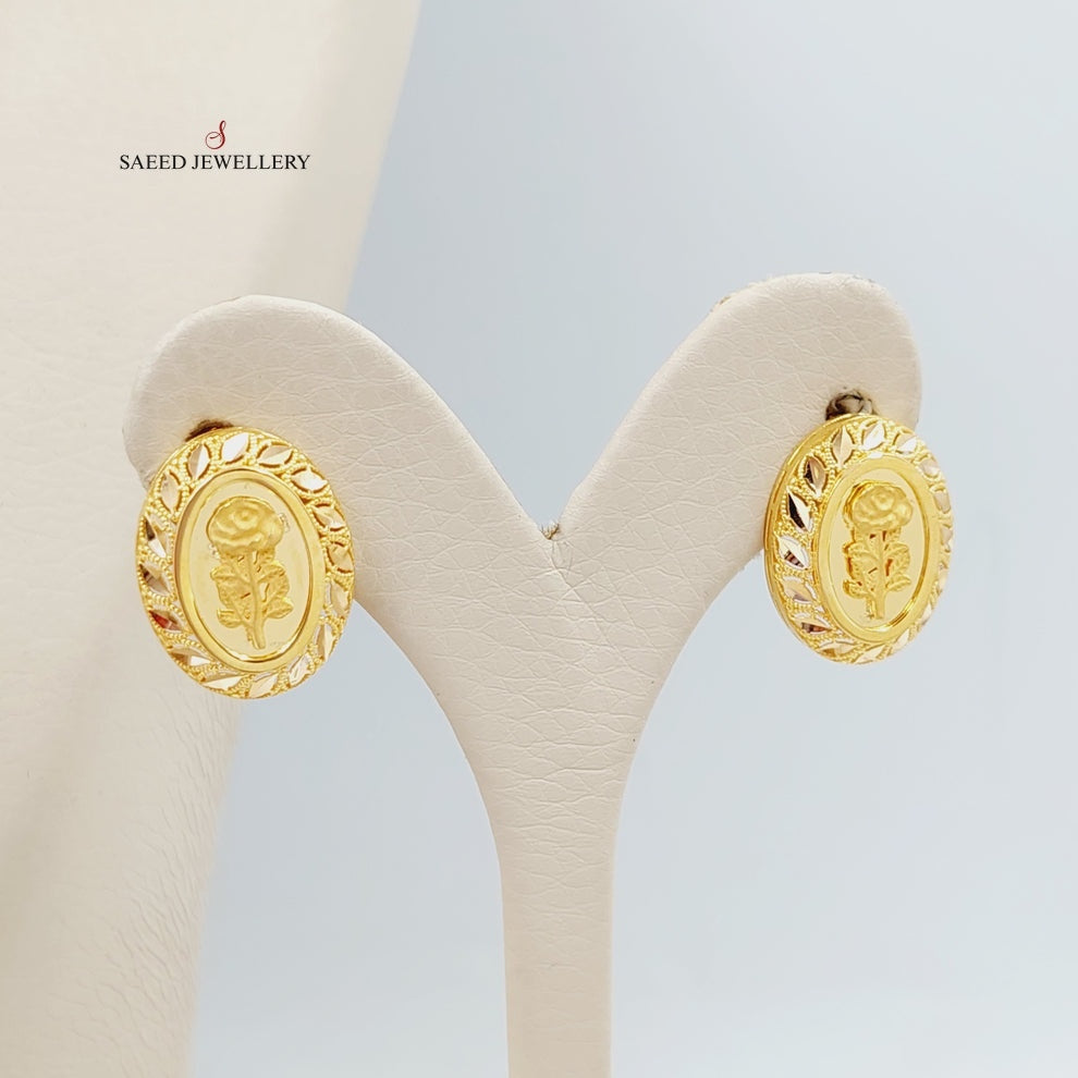 Ounce Set  Made Of 21K Yellow Gold by Saeed Jewelry-29117