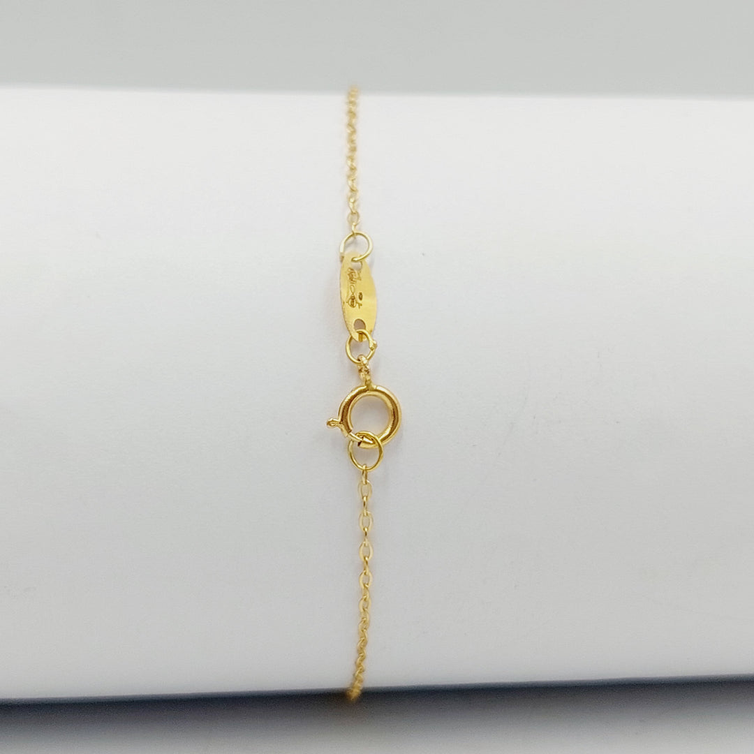 Palestine Bracelet Made Of 18K Yellow Gold by Saeed Jewelry-28087
