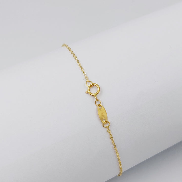 18K Gold Palestine Bracelet by Saeed Jewelry - Image 2