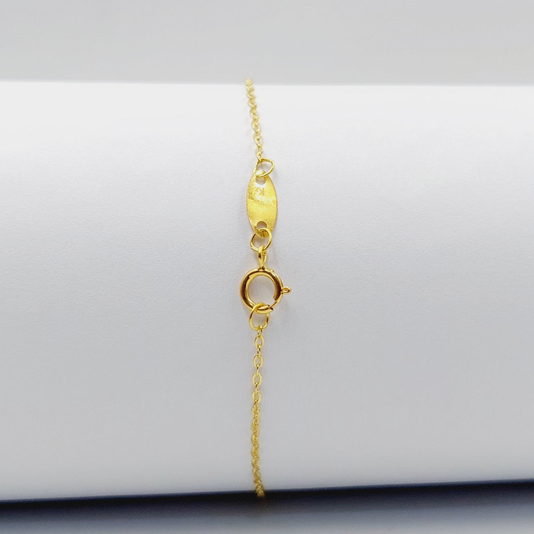 Palestine Bracelet  Made Of 18K Yellow Gold by Saeed Jewelry-29445