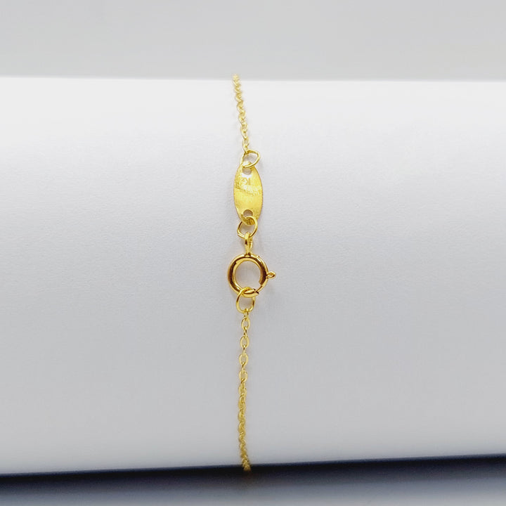 Palestine Bracelet  Made Of 18K Yellow Gold by Saeed Jewelry-29445