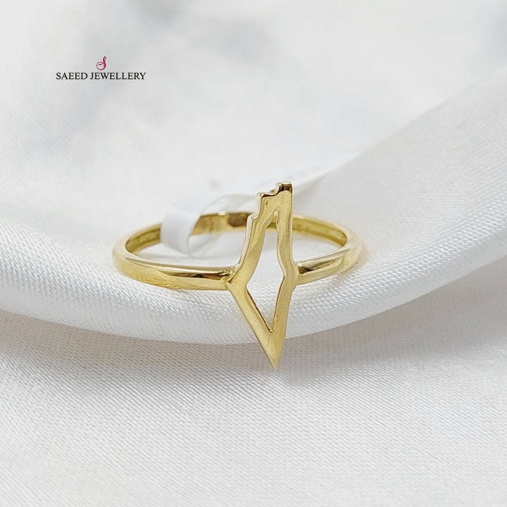 18K Gold Palestine Ring by Saeed Jewelry - Image 4