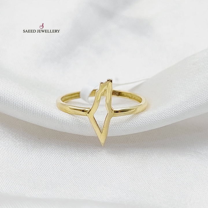 18K Gold Palestine Ring by Saeed Jewelry - Image 1