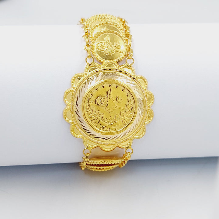 Rashadi Bracelet  Made Of 21K Yellow Gold by Saeed Jewelry-29428