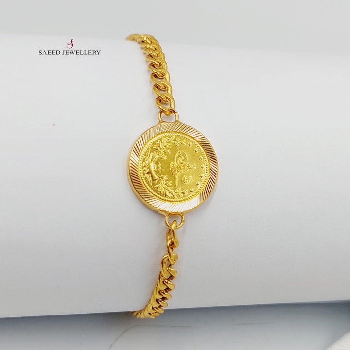 Rashadi Bracelet  Made of 21K Yellow Gold by Saeed Jewelry-30848