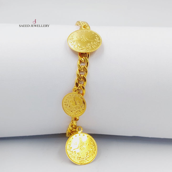 21K Gold Rashadi Dandash Bracelet by Saeed Jewelry - Image 6