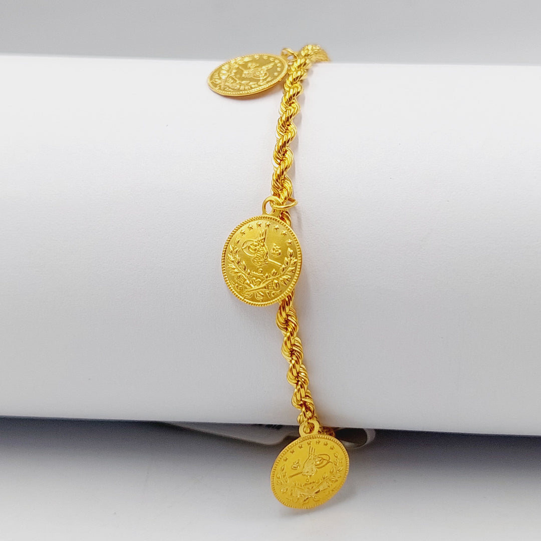 21K Gold Rashadi Joy Bracelet by Saeed Jewelry - Image 1