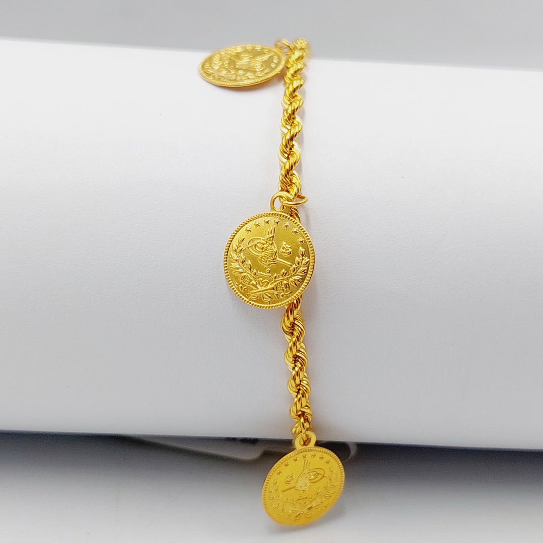 21K Gold Rashadi Joy Bracelet by Saeed Jewelry - Image 6