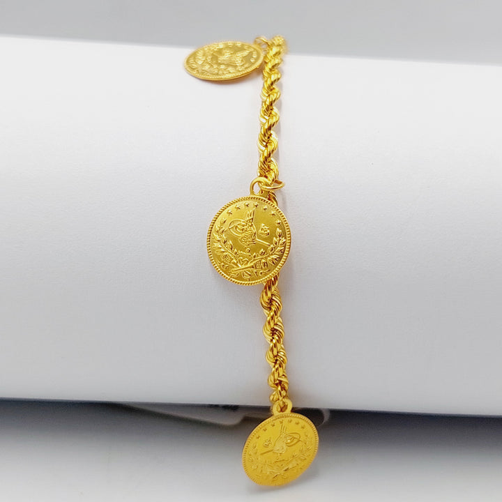 21K Gold Rashadi Joy Bracelet by Saeed Jewelry - Image 6