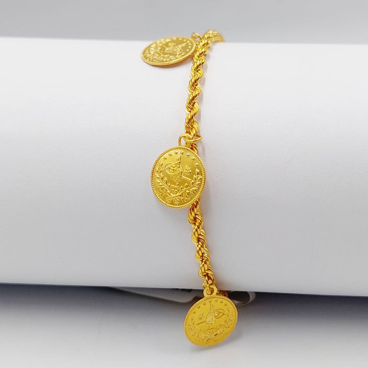 21K Gold Rashadi Joy Bracelet by Saeed Jewelry - Image 1