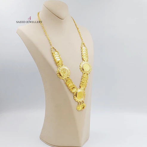 Rashadi Necklace Made Of 21K Yellow Gold by Saeed Jewelry-28402