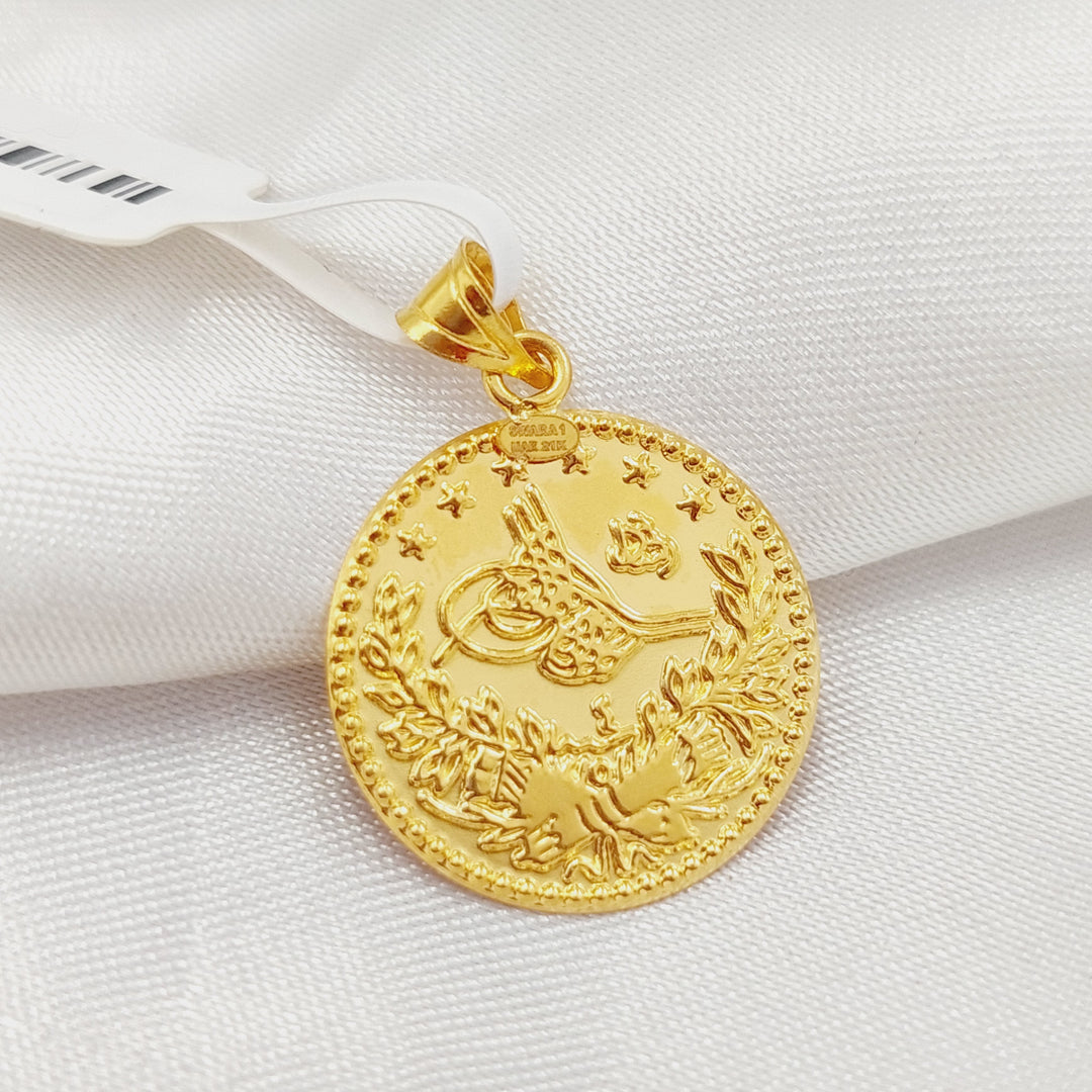 Rashadi Pendant Made Of 21K Yellow Gold by Saeed Jewelry-28107