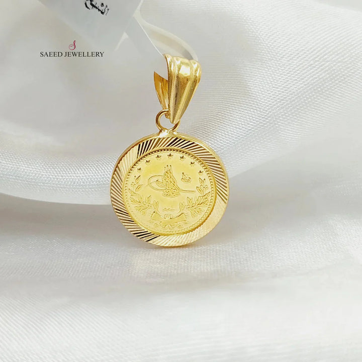 21K Gold Rashadi Pendant by Saeed Jewelry - Image 7