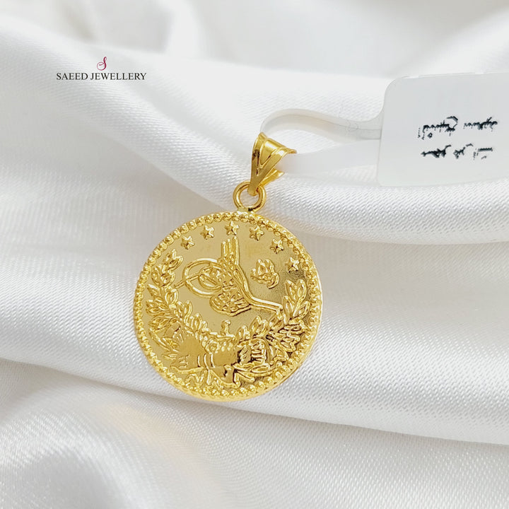 Rashadi Pendant  Made Of 21K Yellow Gold by Saeed Jewelry-29766