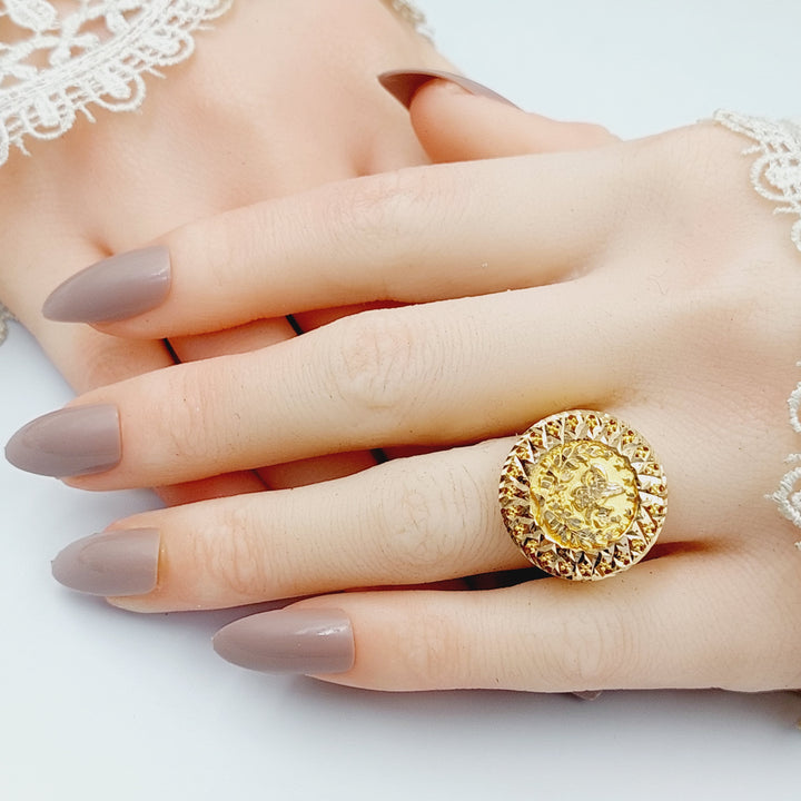 Rashadi Ring  Made Of 21K Yellow Gold by Saeed Jewelry-29410