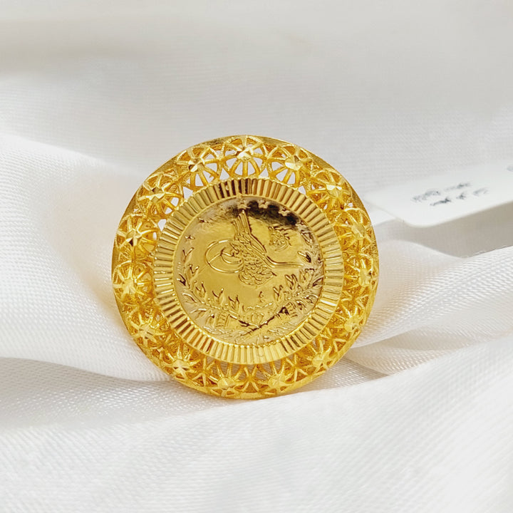 Rashadi Ring  Made Of 21K Yellow Gold by Saeed Jewelry-29835