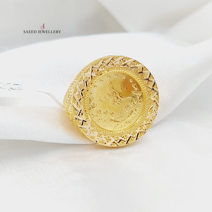 Rashadi Ring  Made Of 21K Yellow Gold by Saeed Jewelry-30323